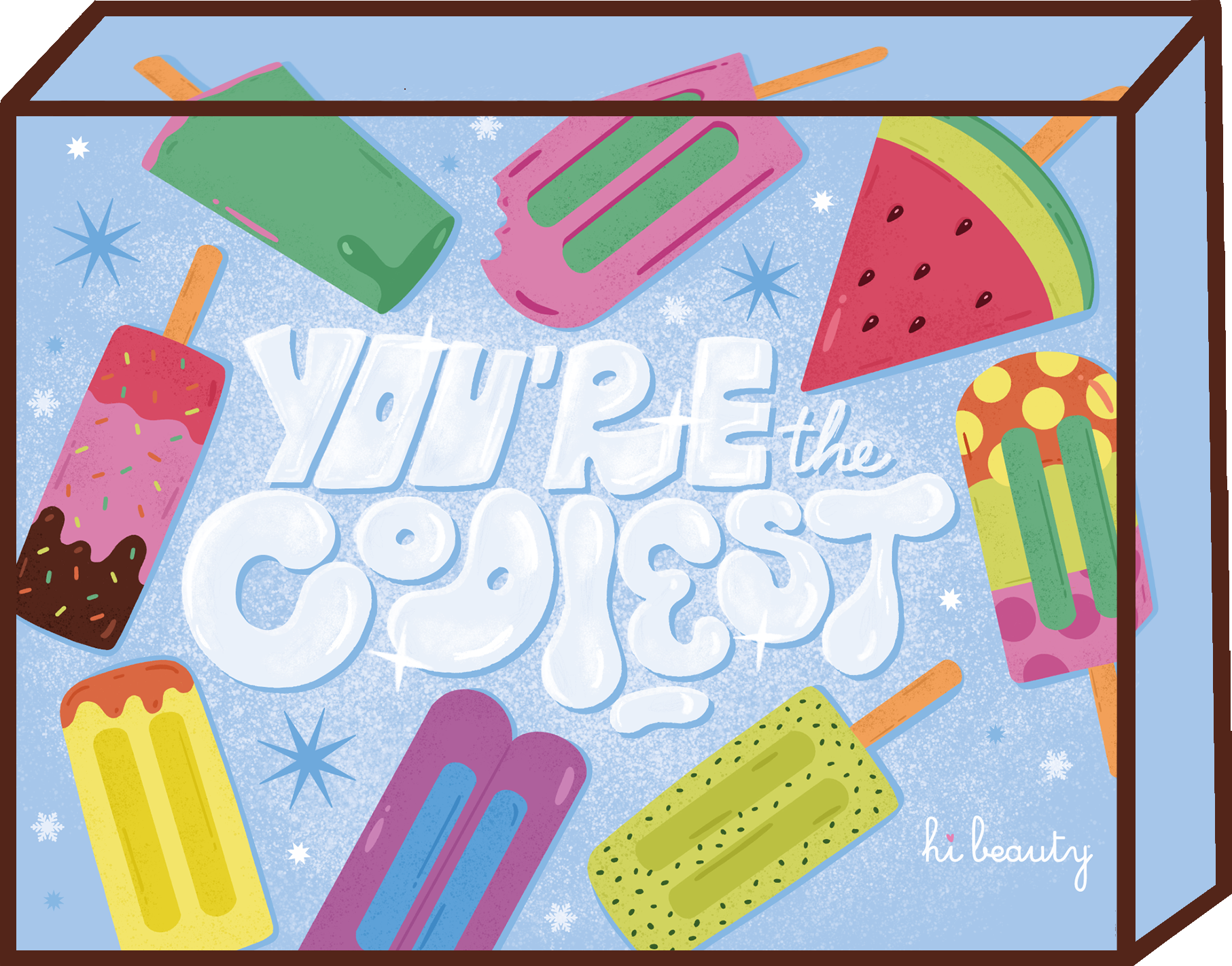 Cajita de The Coolest Edition - Hi Beauty Box